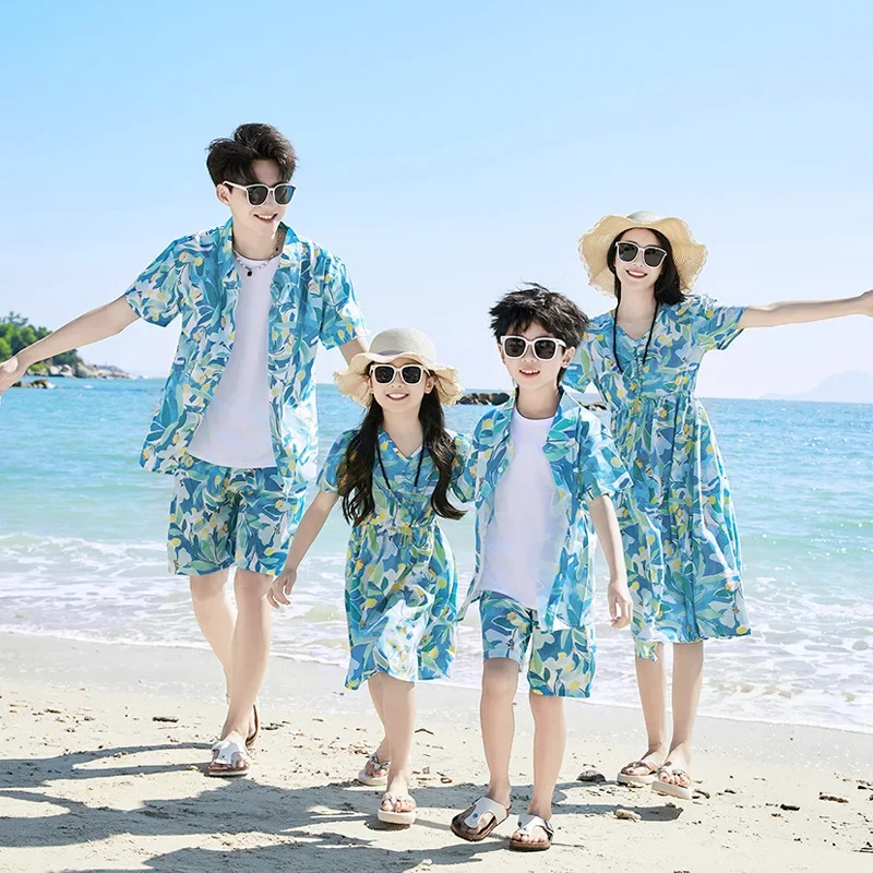 Plant Parental - Vater Sohn Hemden SetKleidung Sommer Urlaub