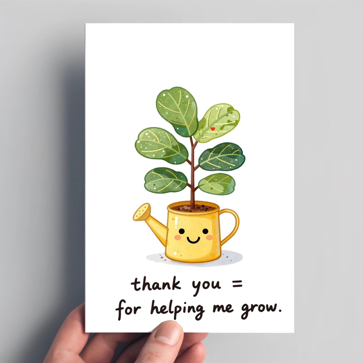 1 süße und warme Dankeskarte f – Plant Parental Bewertung und Preis
